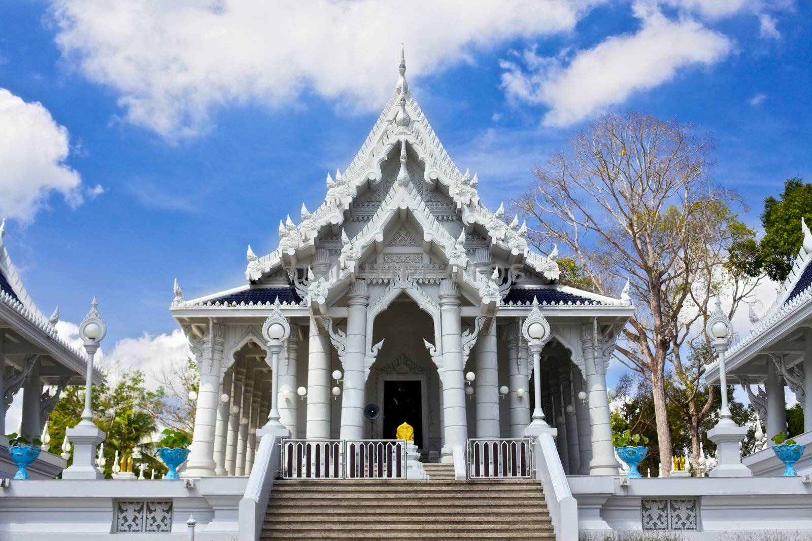 Kaew Grovaram Temple in Krabi town, Thailand