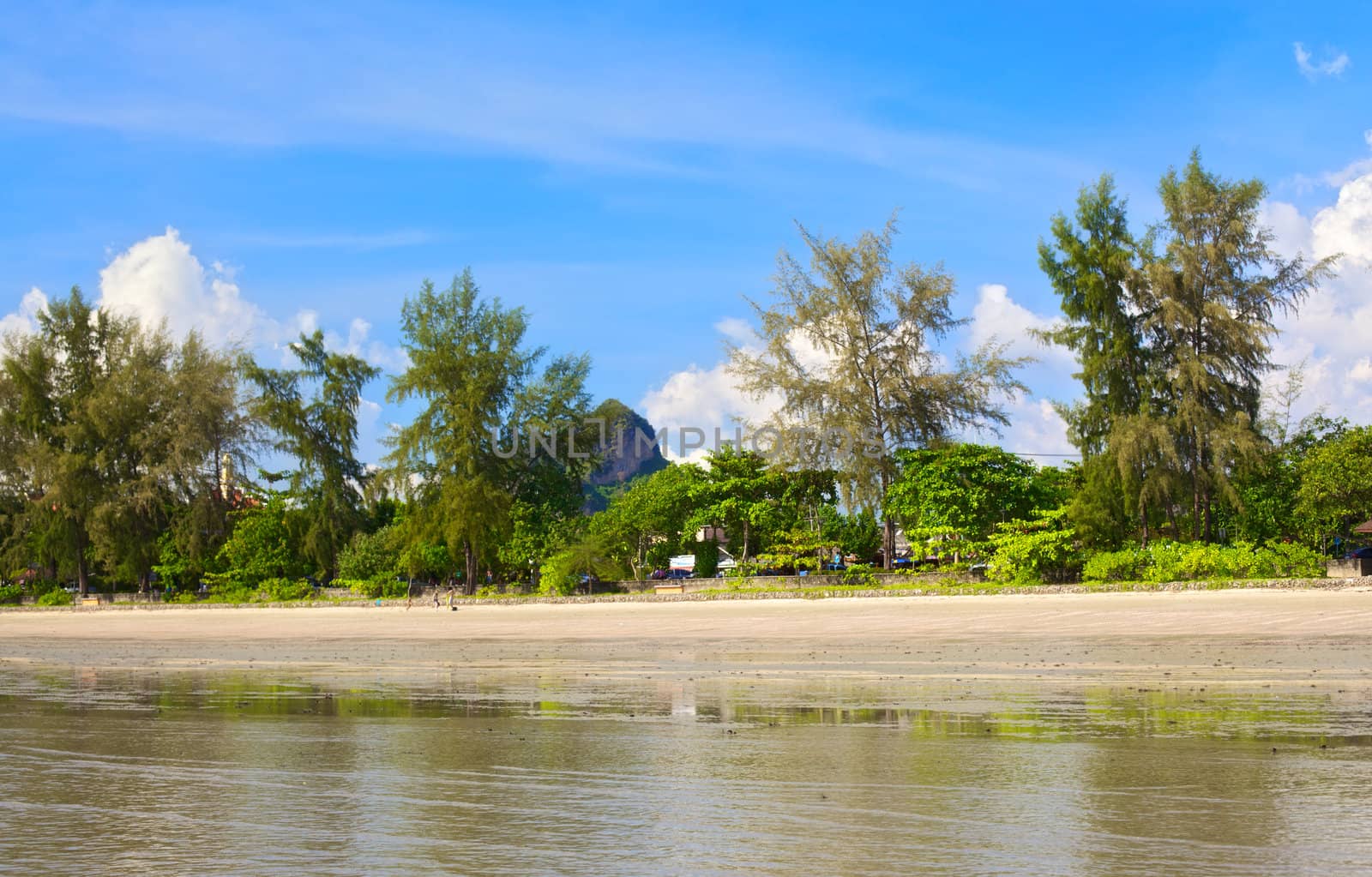 Ao Nang beach, Andaman Sea Shore in Thailand