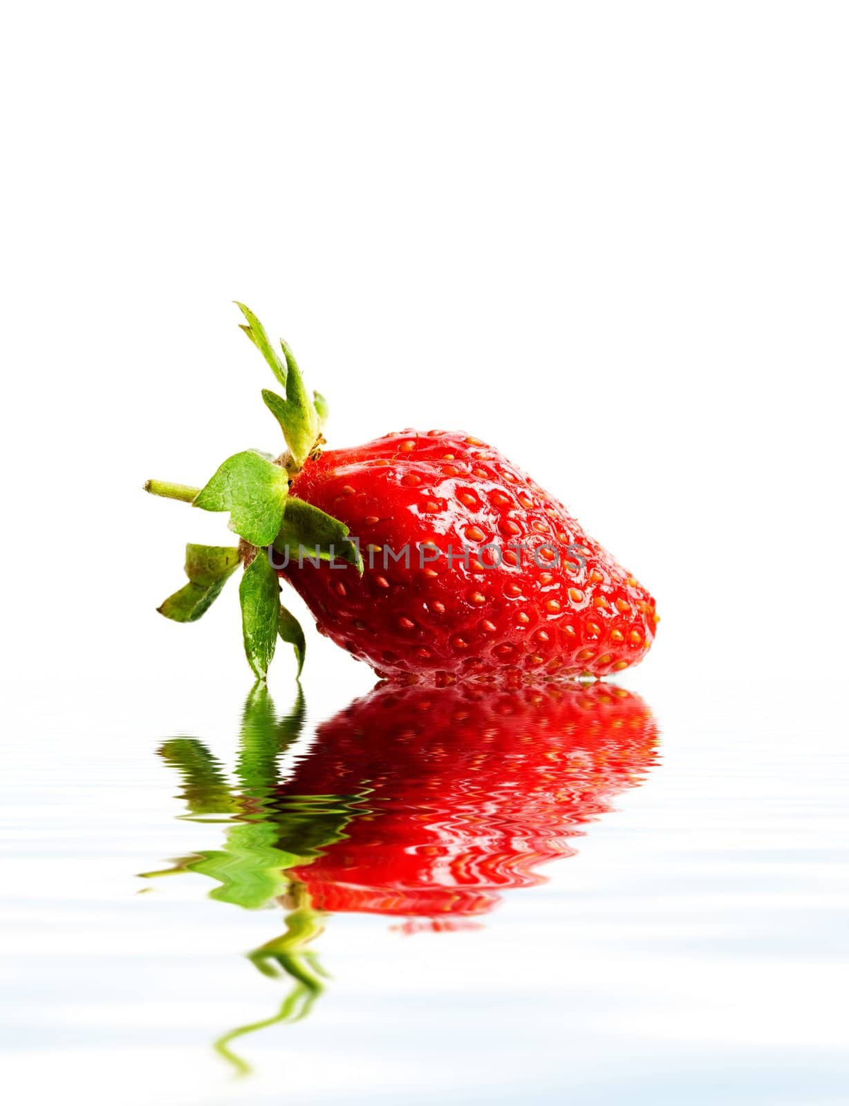 Strawberry isolated by velkol