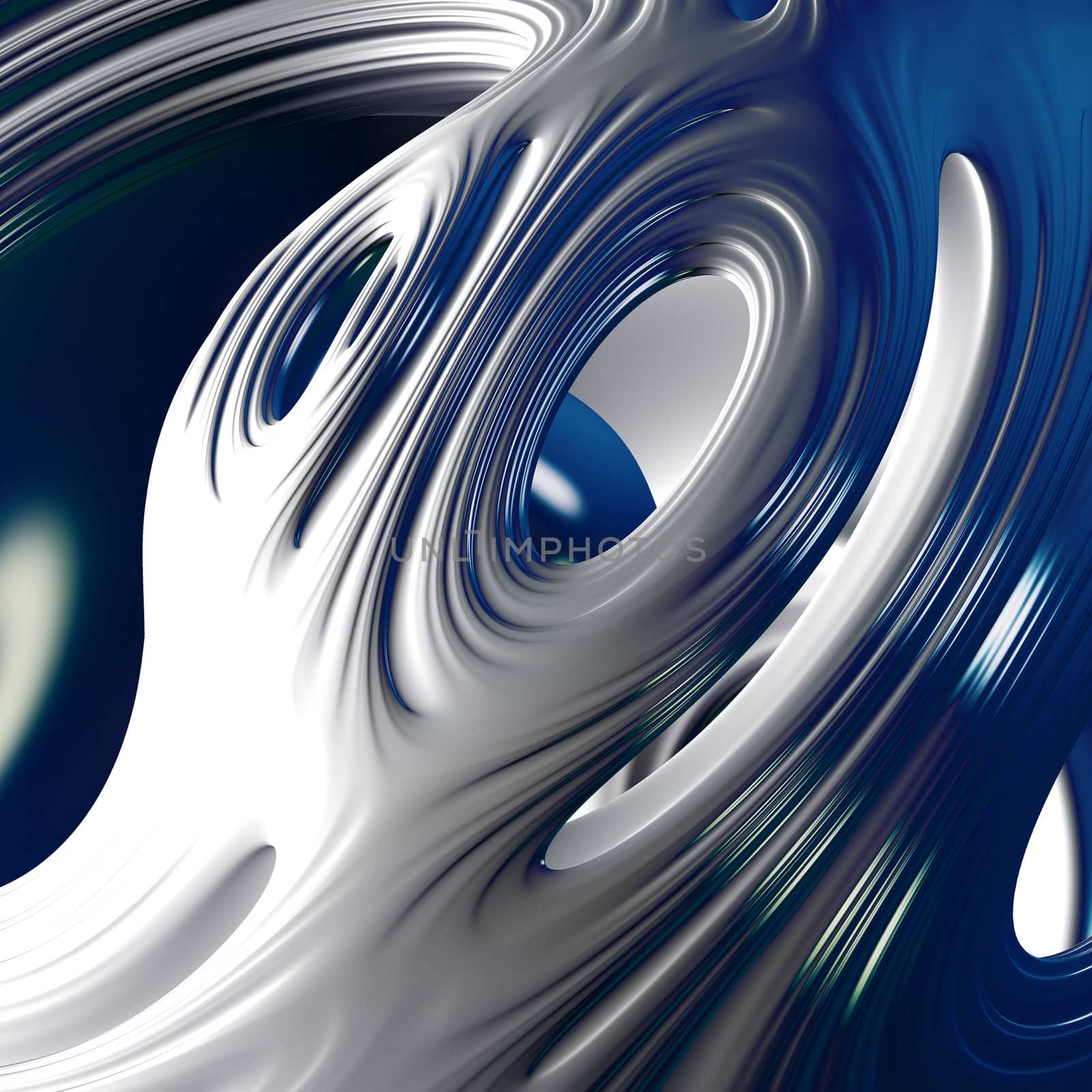 blue abstract liquid or gel as a background