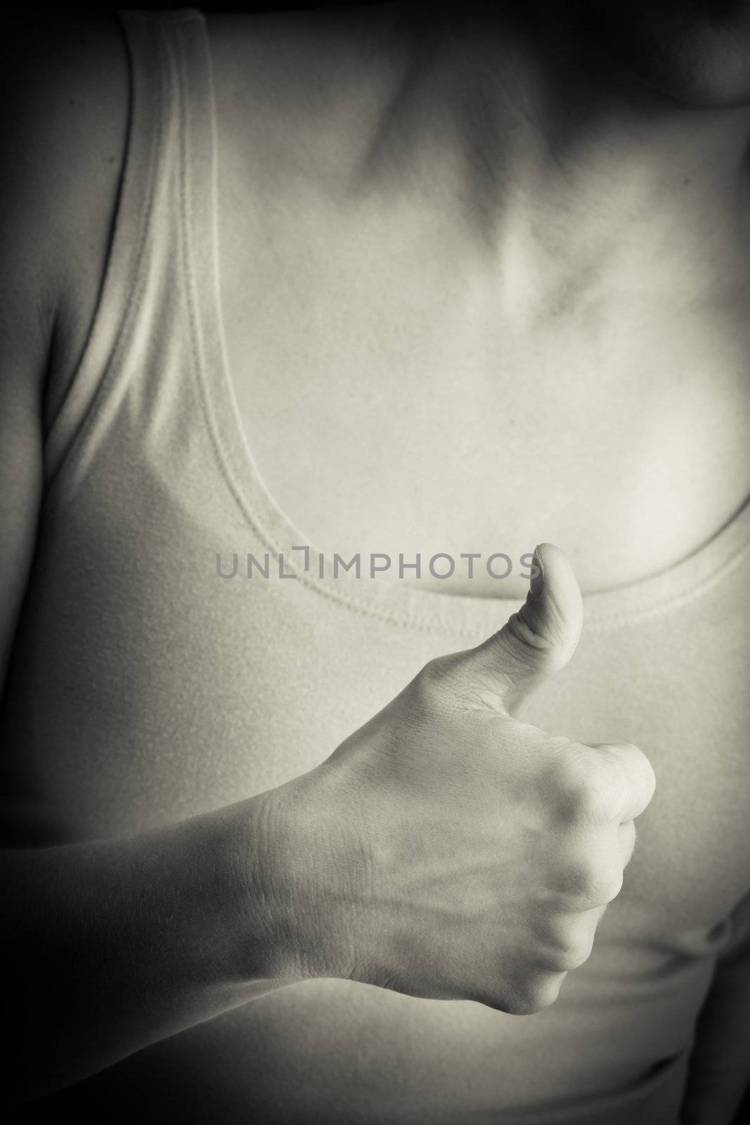 Thumbs up by Izaphoto