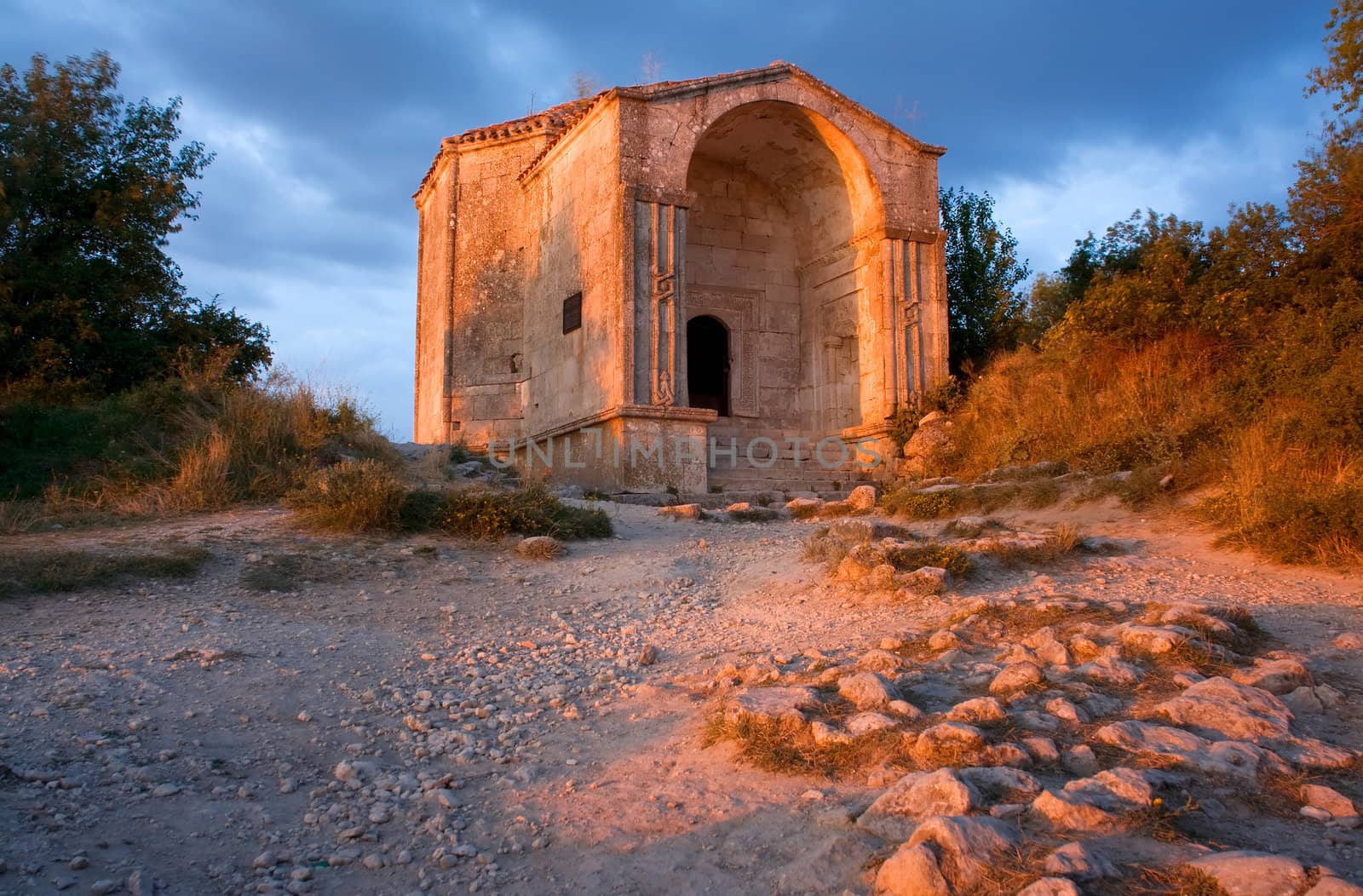 Ancient building (Crimea, Mausoleum) by alphacell