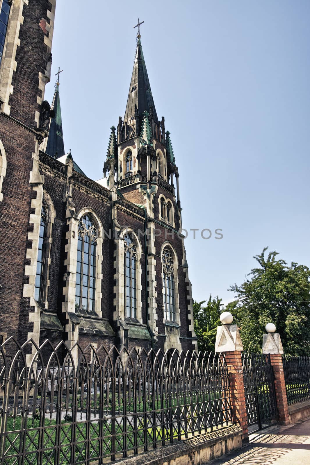 Church of St. Olha and Elizabeth, Lviv. Ukraine