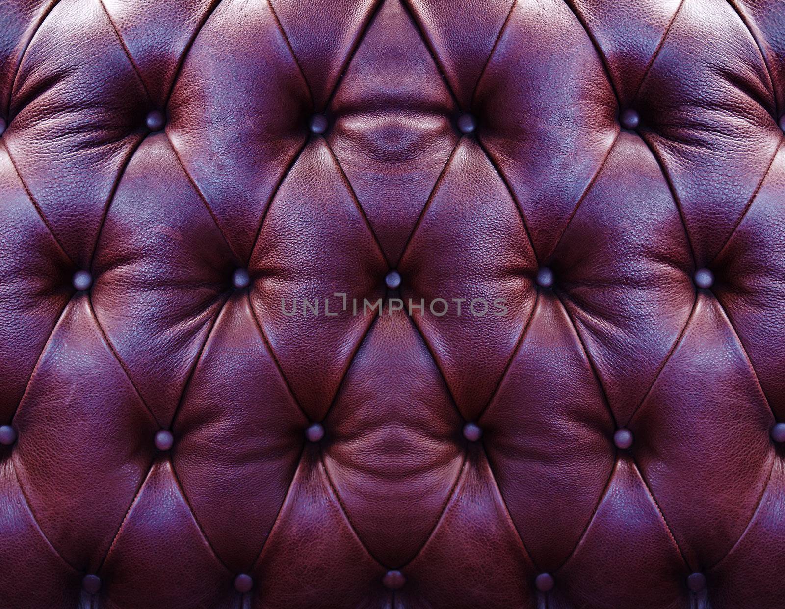 Dark red upholstery leather pattern background