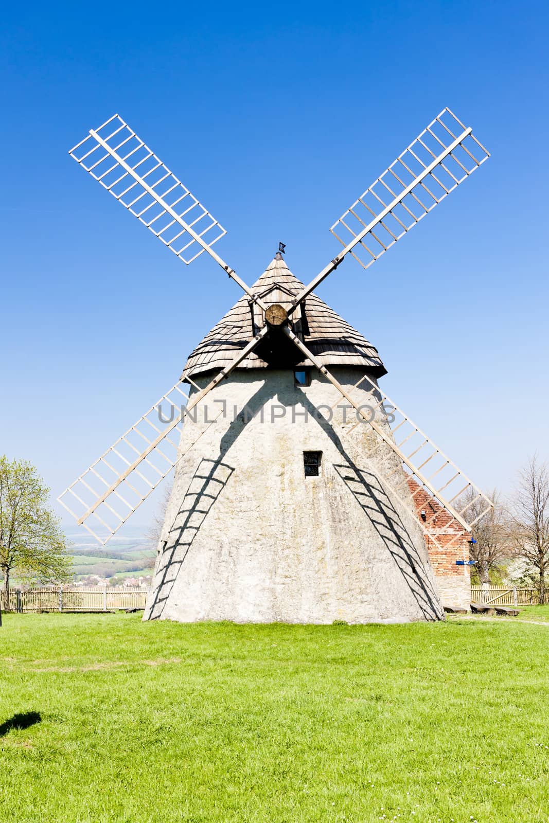 windmill, Kuzelov, Czech Republic