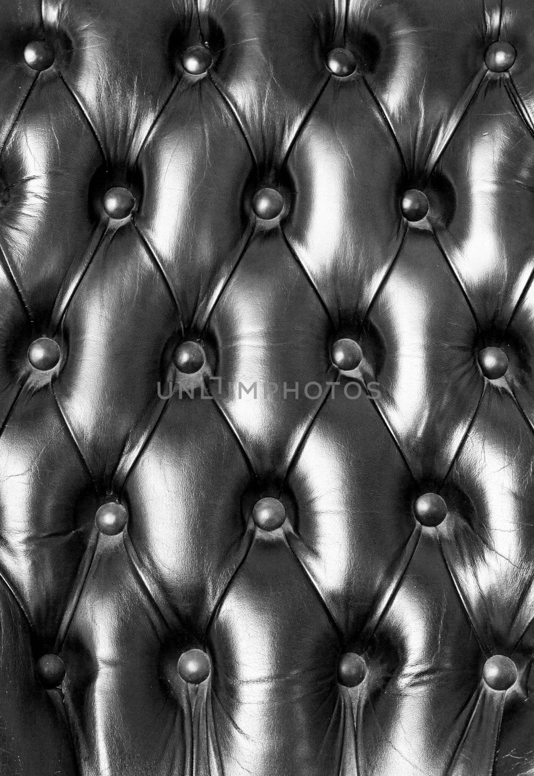 texture of black leather for background