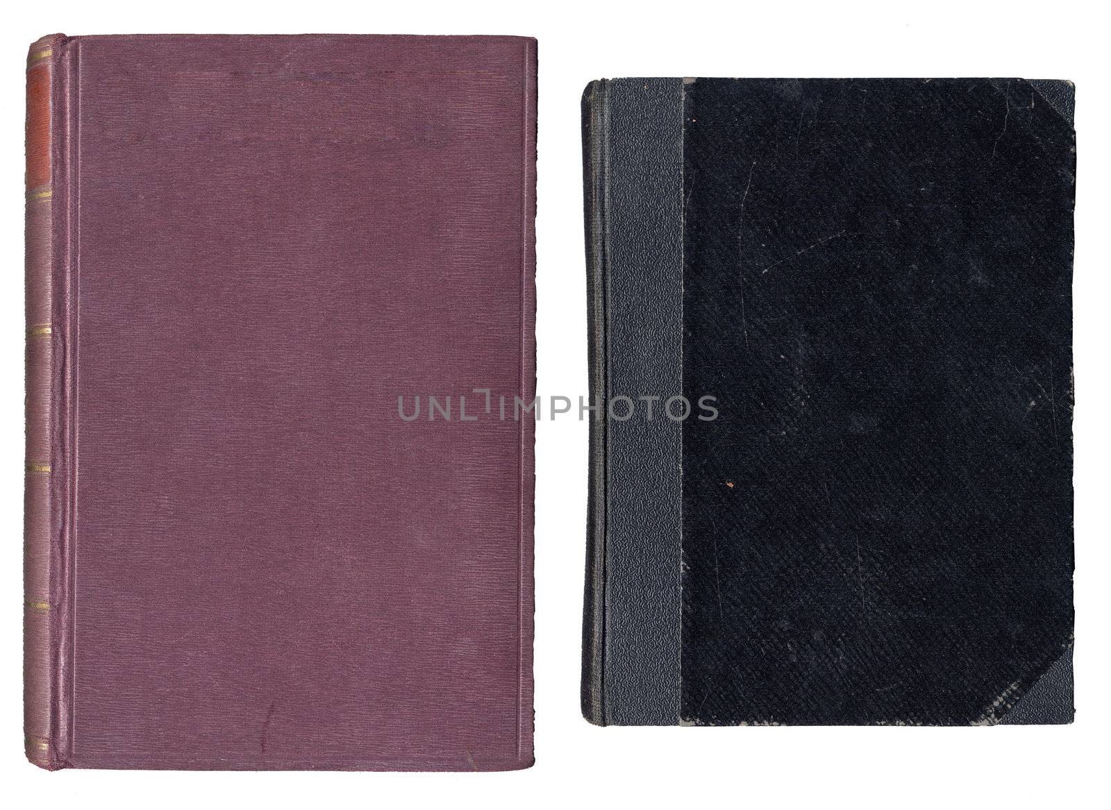 Two Old Book Covers by omiq