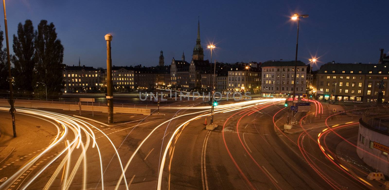 Cityscape out of Stockholm in Sweden