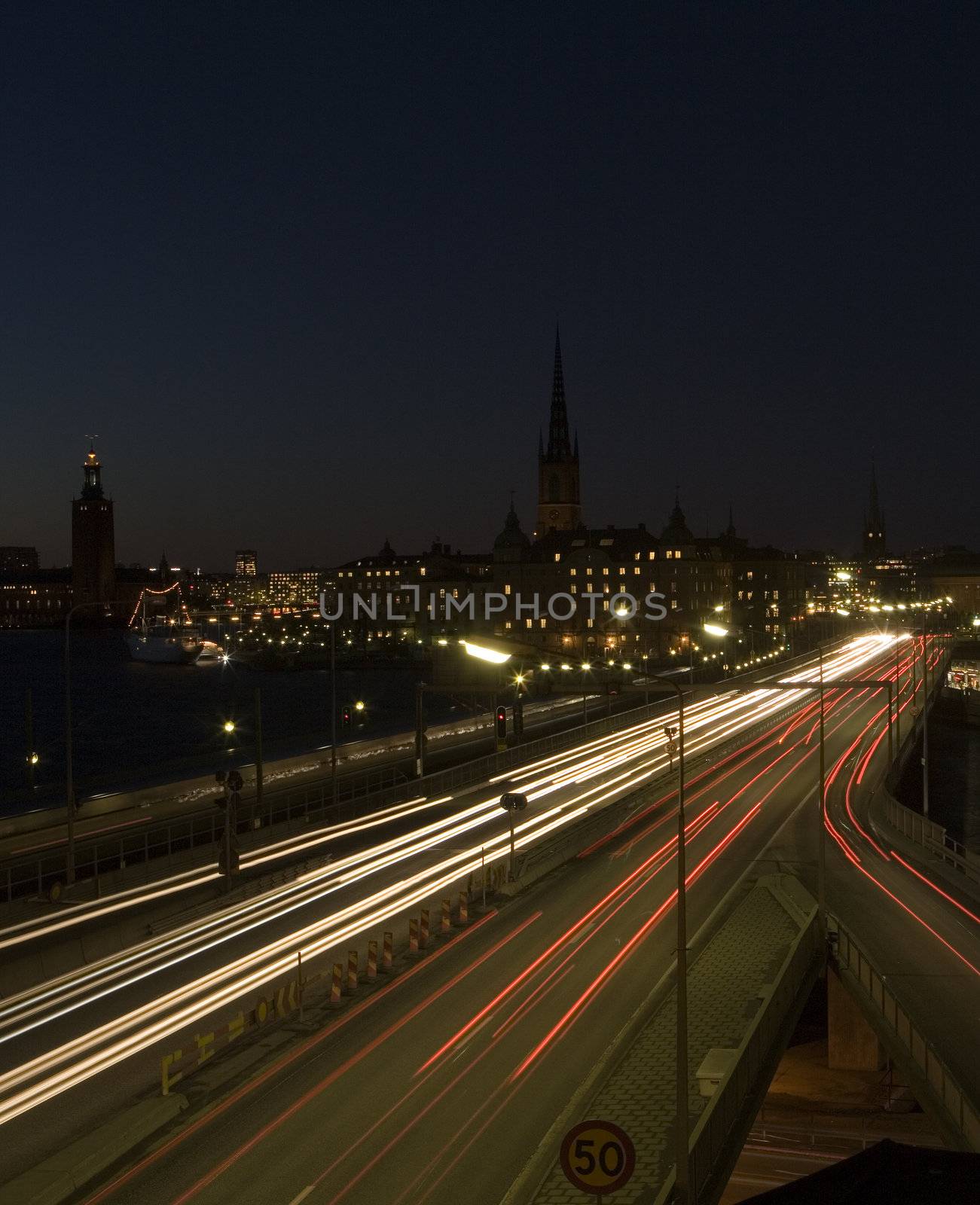 Cityscape out of Stockholm in Sweden