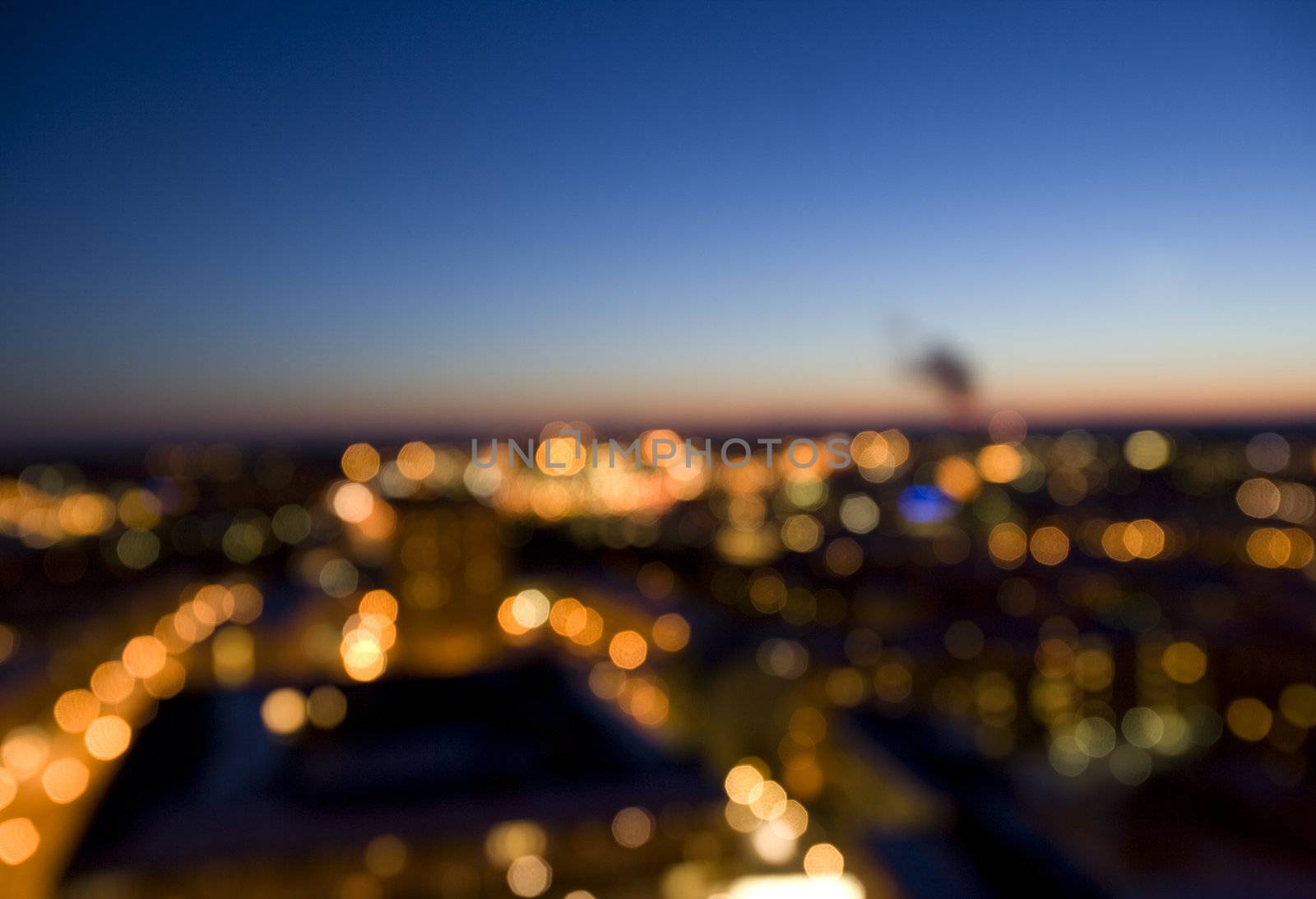 Defocused cityscape by gemenacom