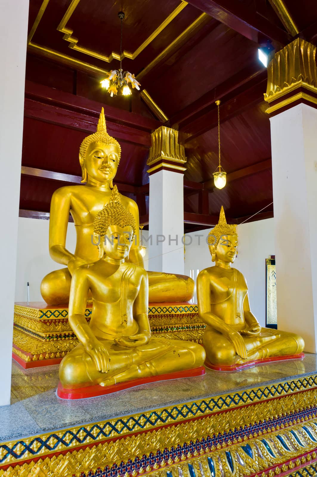 3 Buddha Image Sculpture by sayhmog