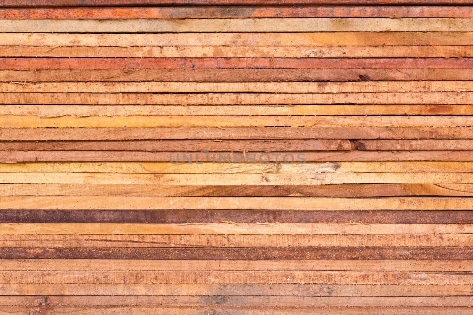 stack of wood logs by tungphoto