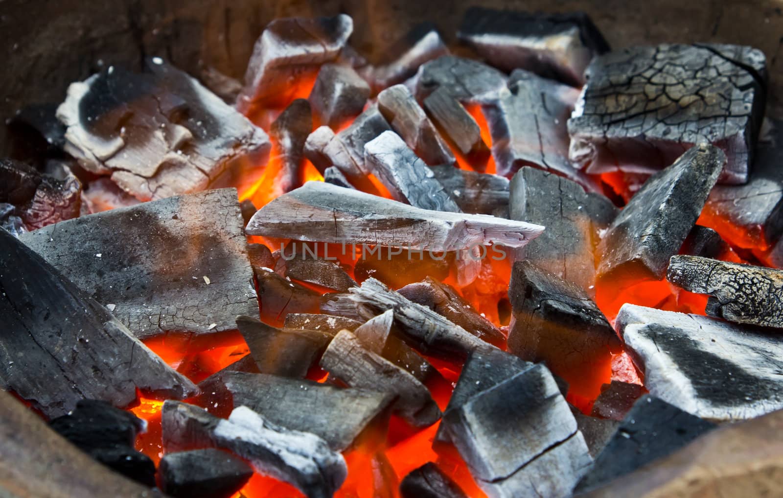 coals in the fire by tungphoto