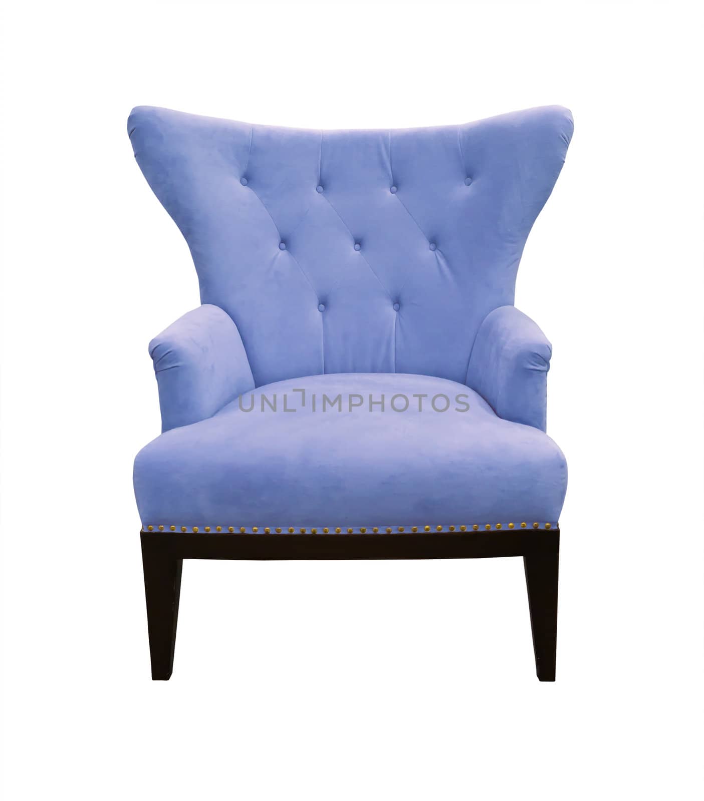 blue sofa isolated by tungphoto