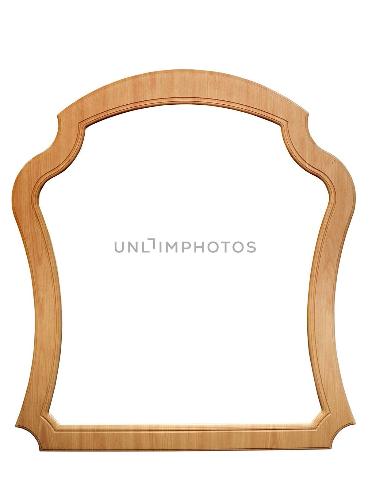 An image of a wooden frame