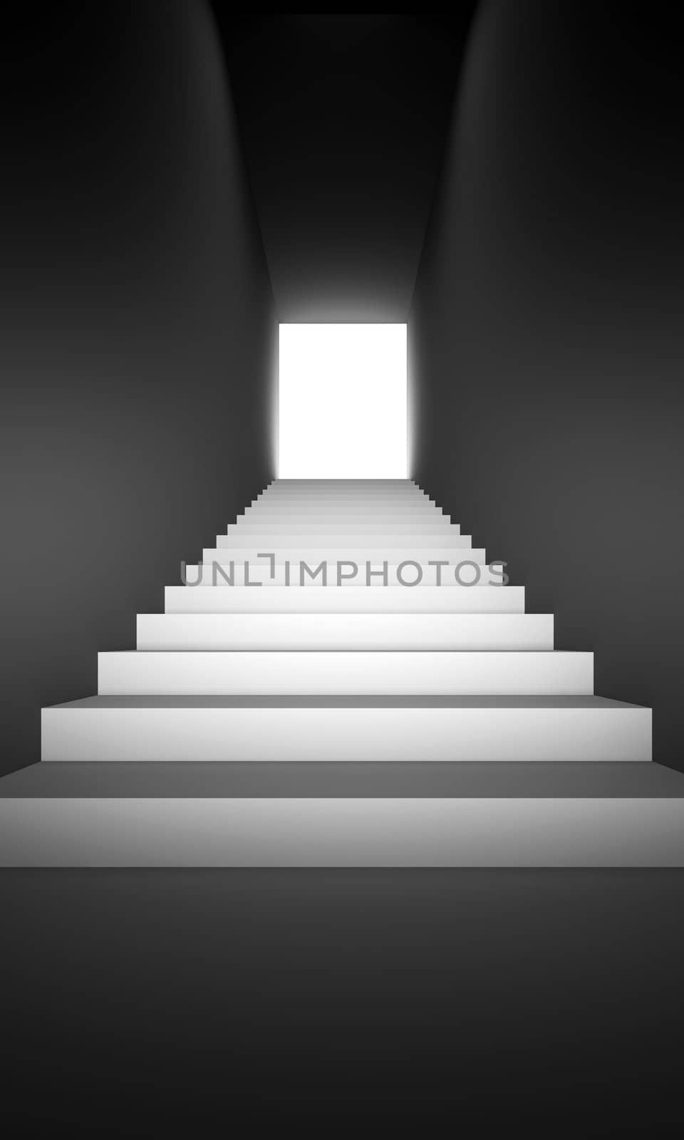 Light of the Stair 3d rendering