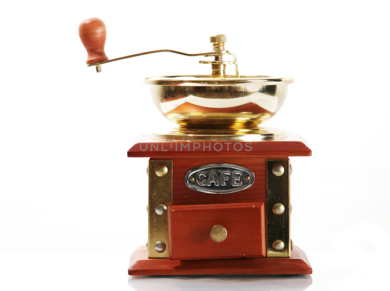 An image of isolated coffee mill