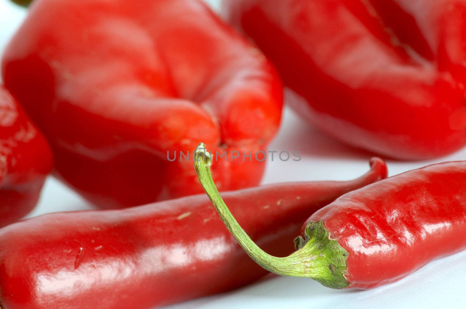 A image of sweet and hot peppers