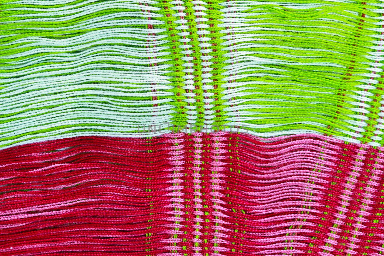 Fabric multicolor background