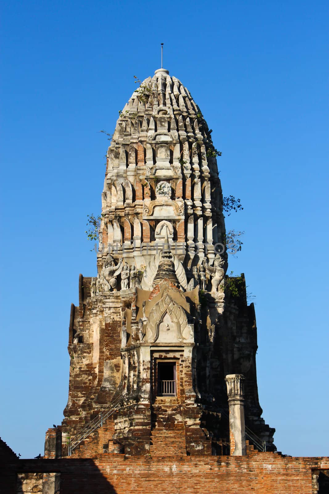 Wat radburana temple in ayutthaya , Thailand by bajita111122