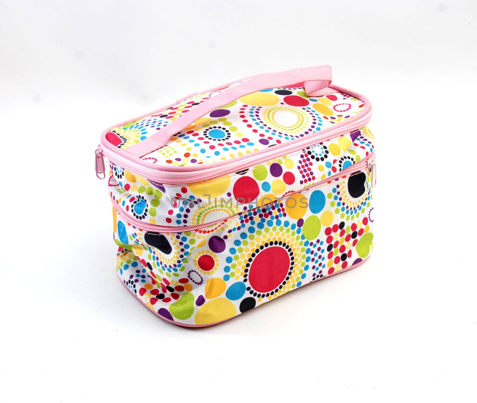 Colorful toiletry bag