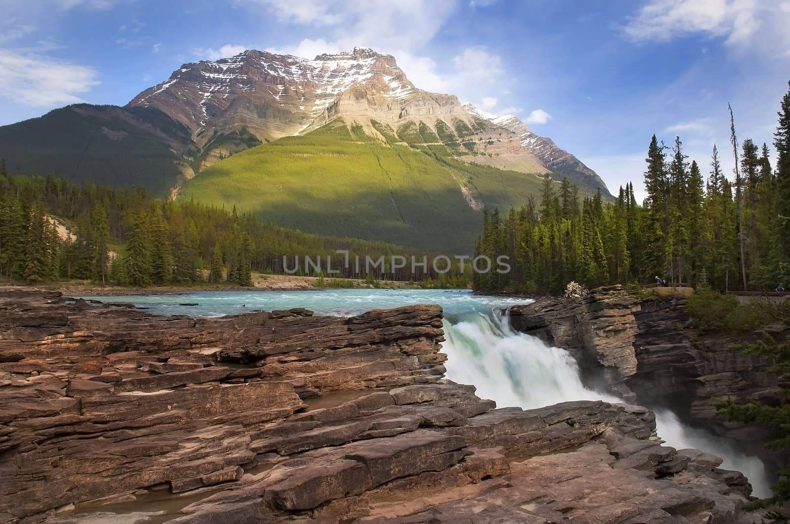 turbulent flow in the Canadian Rockies