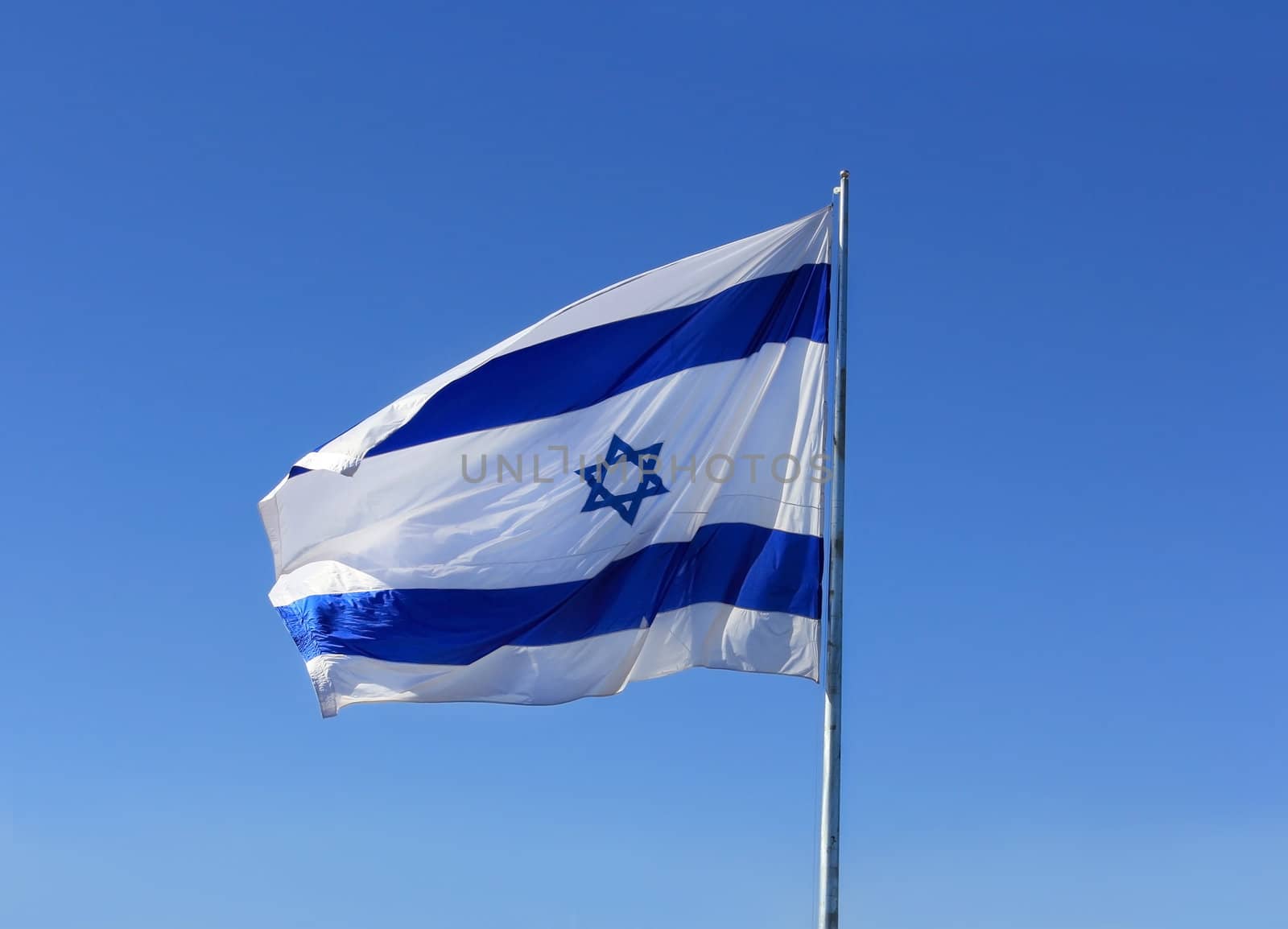 Israel's national flag by irisphoto4