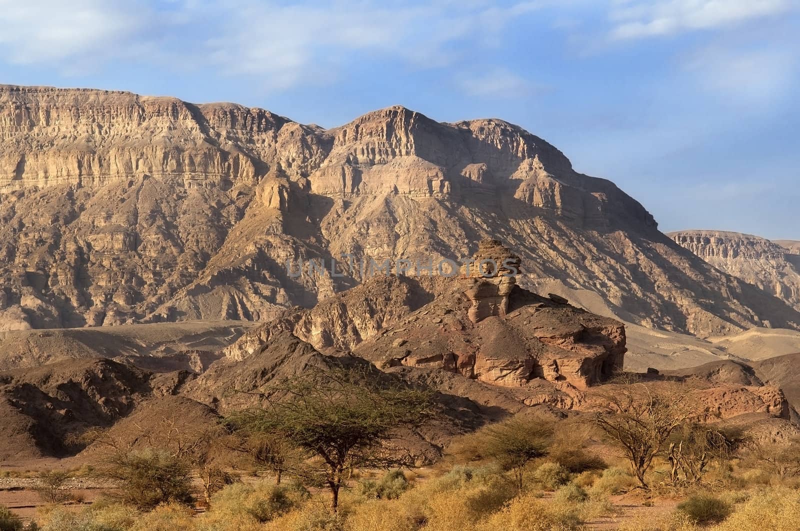 mountainous desert in the neighborhood of Eilat. Israel