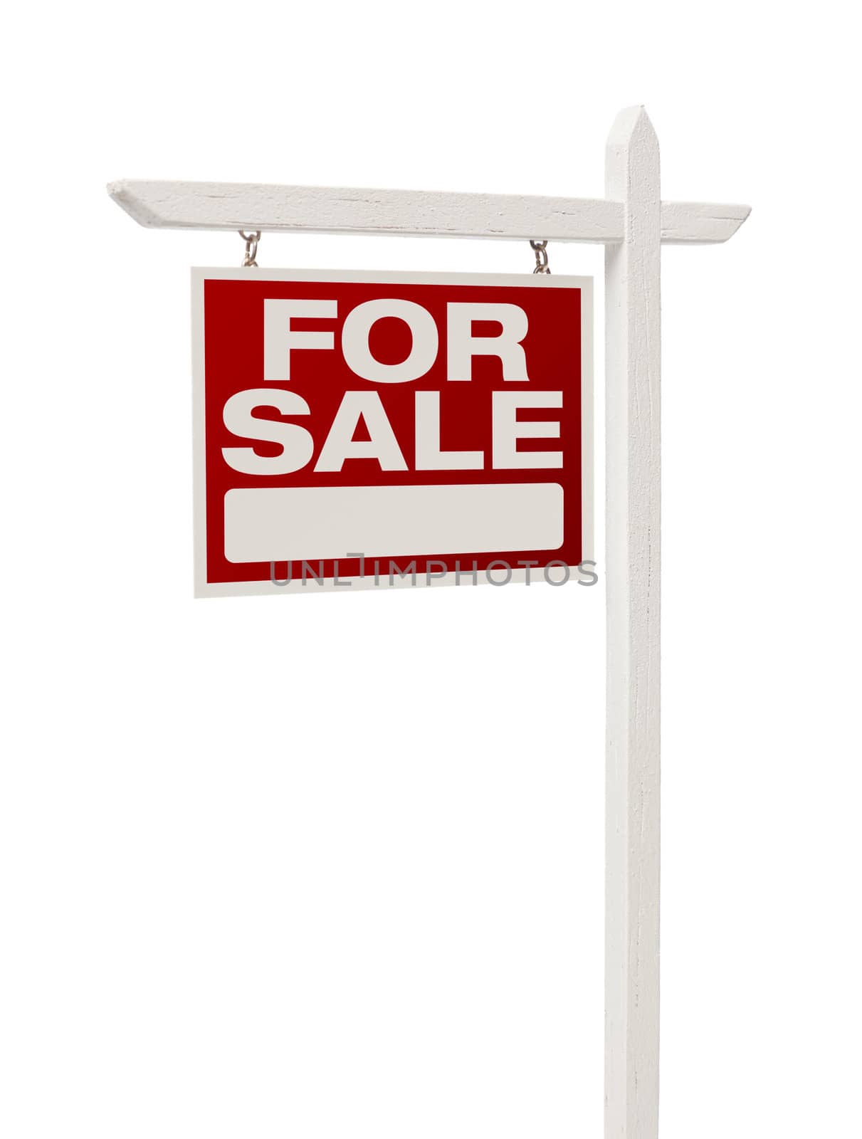 Home For Sale Real Estate Sign with Clipping Path by Feverpitched