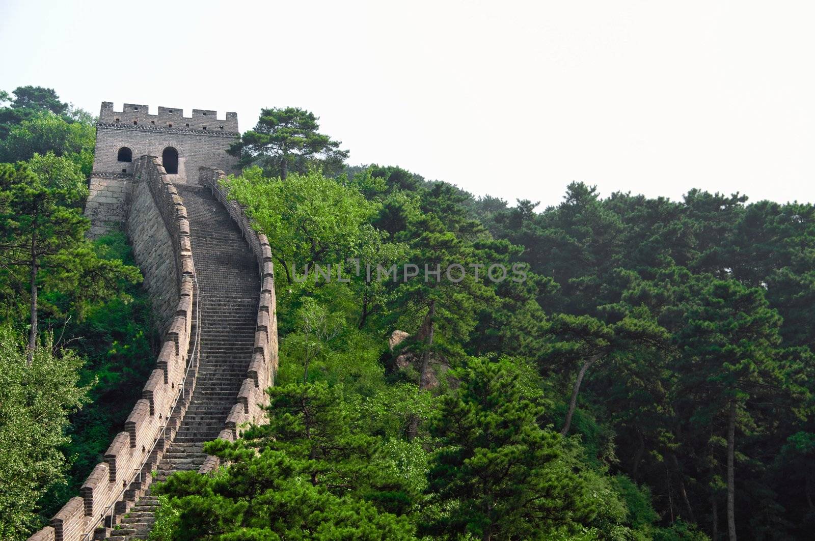 The Great Wall section in Mutianyu site near Beijing