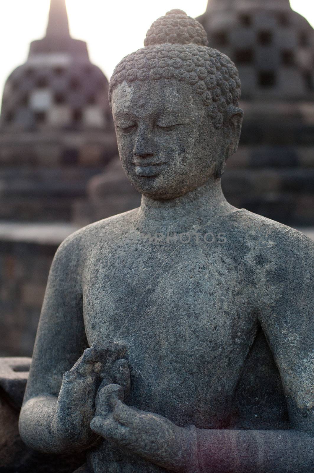 Borobudur Temple, Central Java, Indonesia by nvelichko