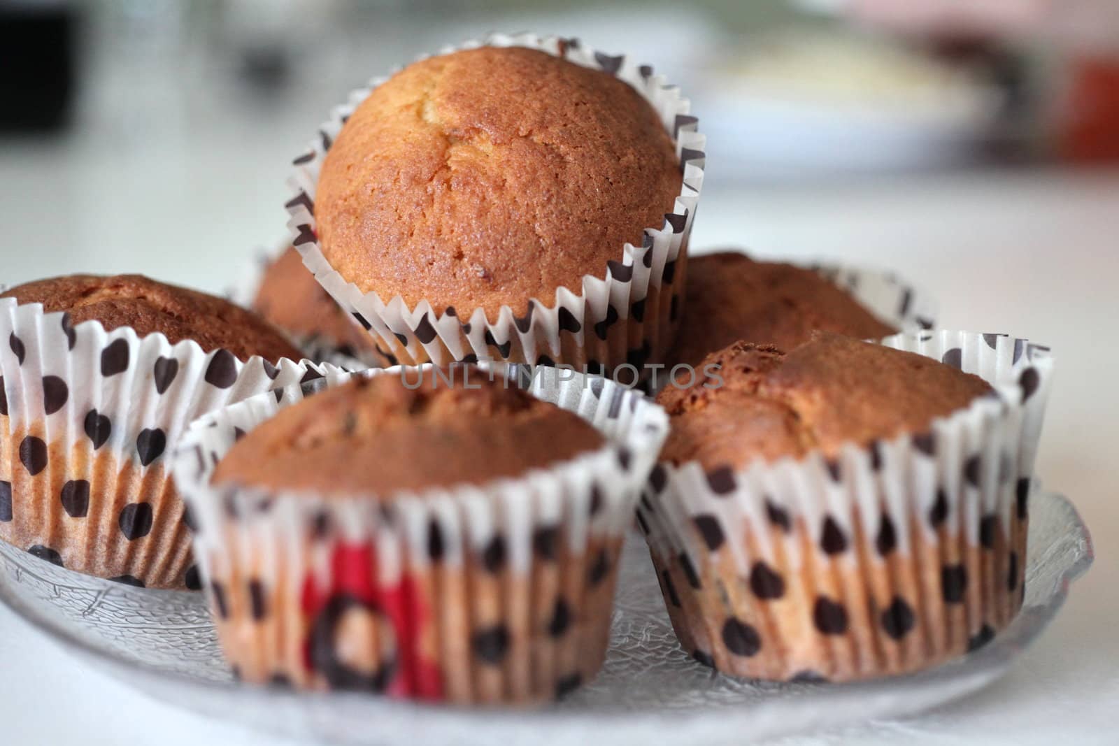 cupcakes on a plate   