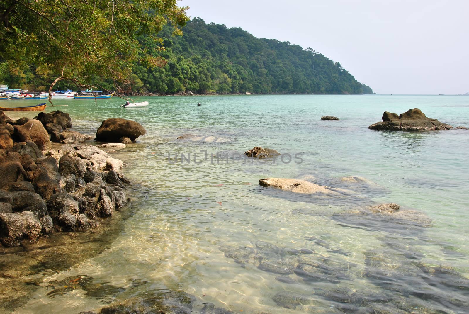 Surin island national park in Thailand