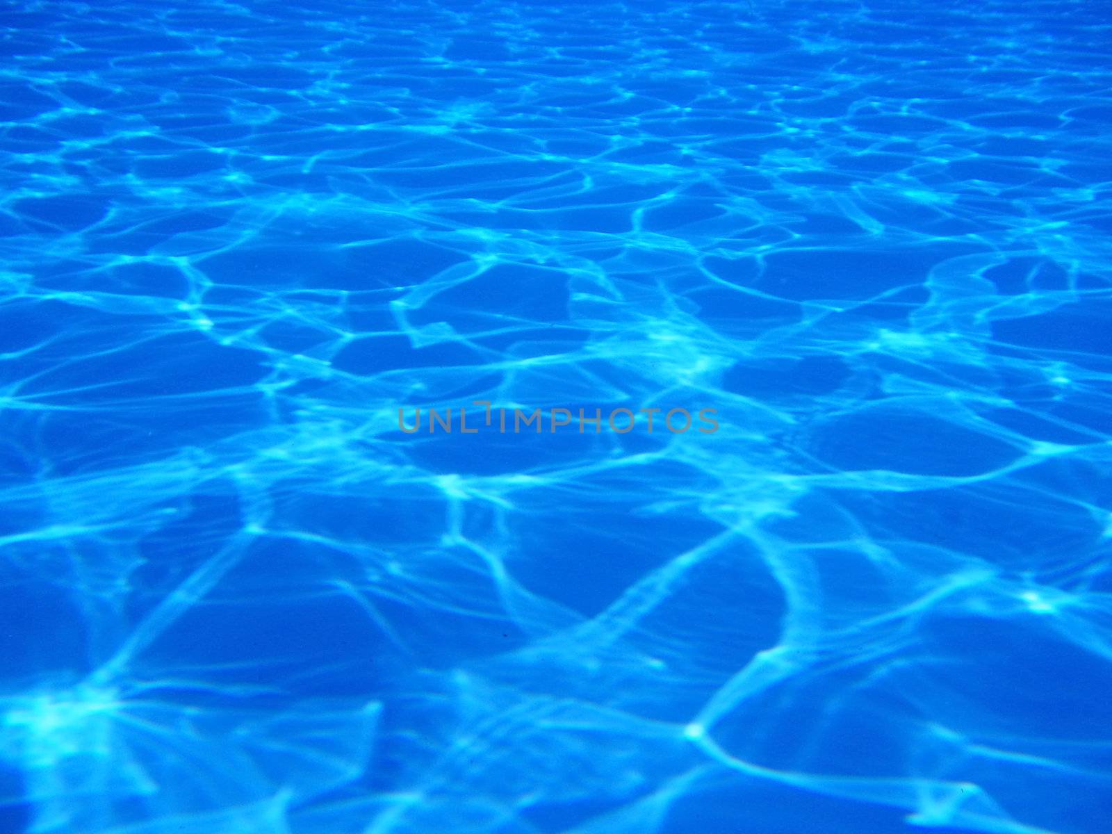 Reflections on bottom of pool by KonArt