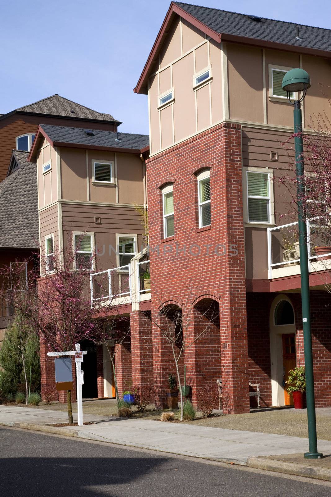 Modern condominiums, Portland OR. by Rigucci
