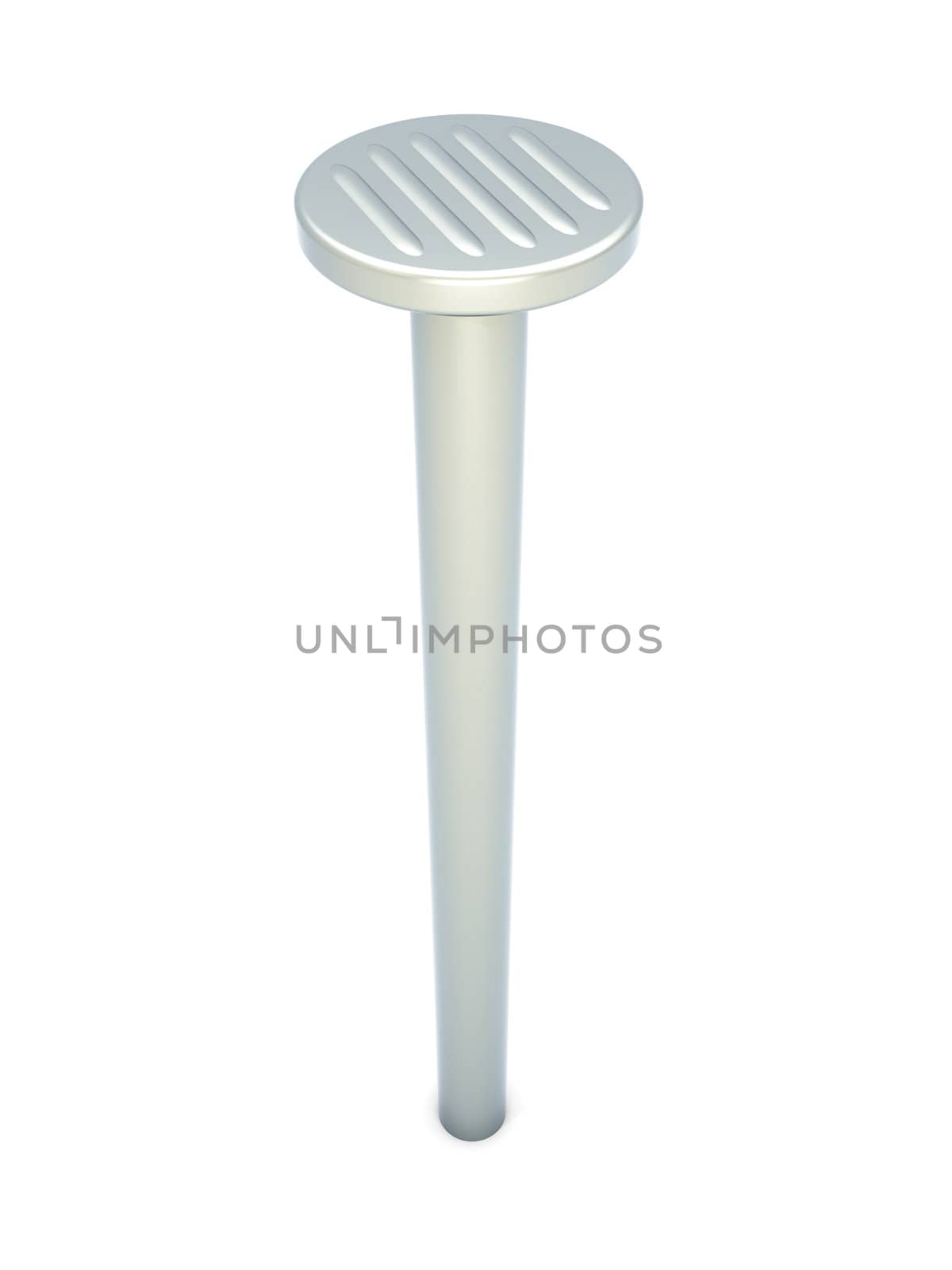 3D rendered Illustration. Isolated on white.