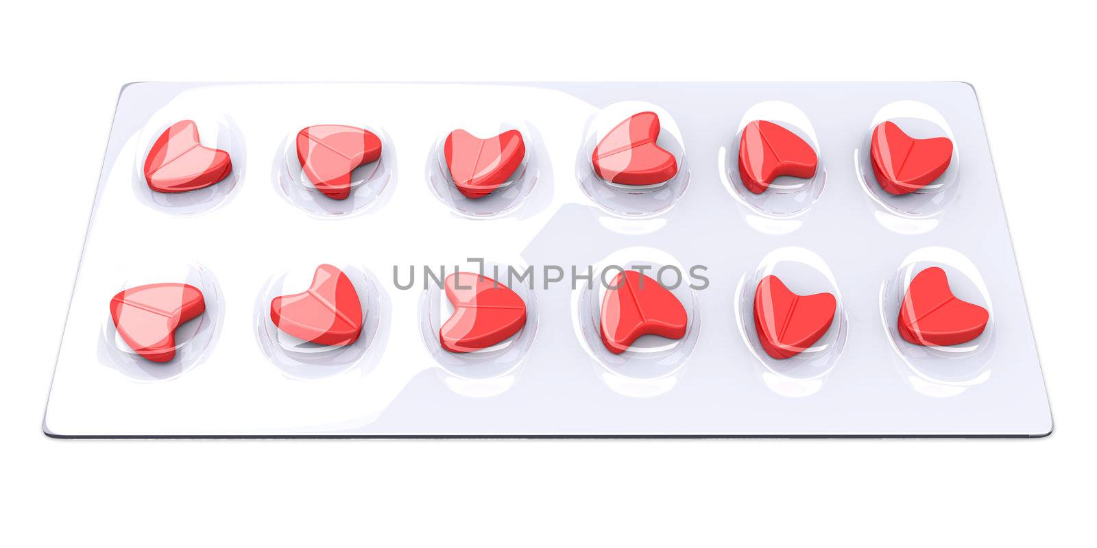 3D rendered Illustration. isolated on white.