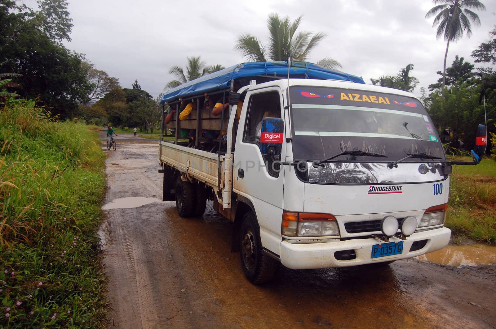 Public transport (witch is called PMV) in Papua New Guinea