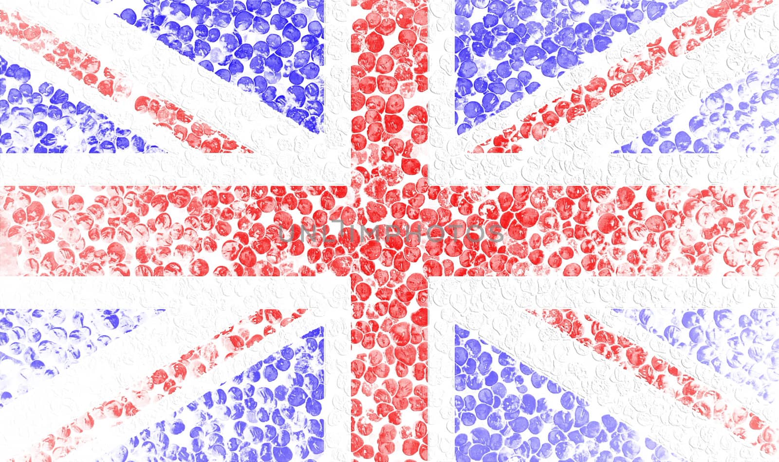 Grunge flag of England 