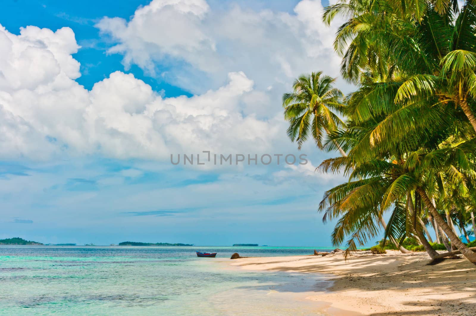 Desert islands in the Indian Ocean, Banyak Archipelago, Indonesia