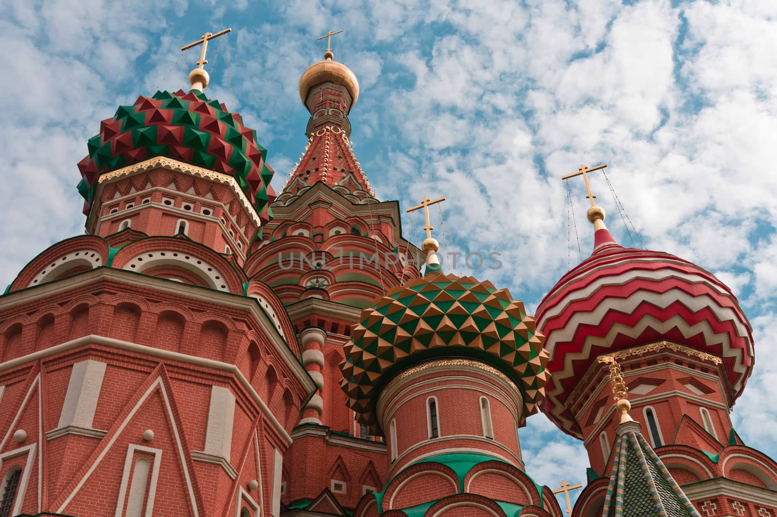 Saint Basil's Cathedral in Moscow, Russia, Europe