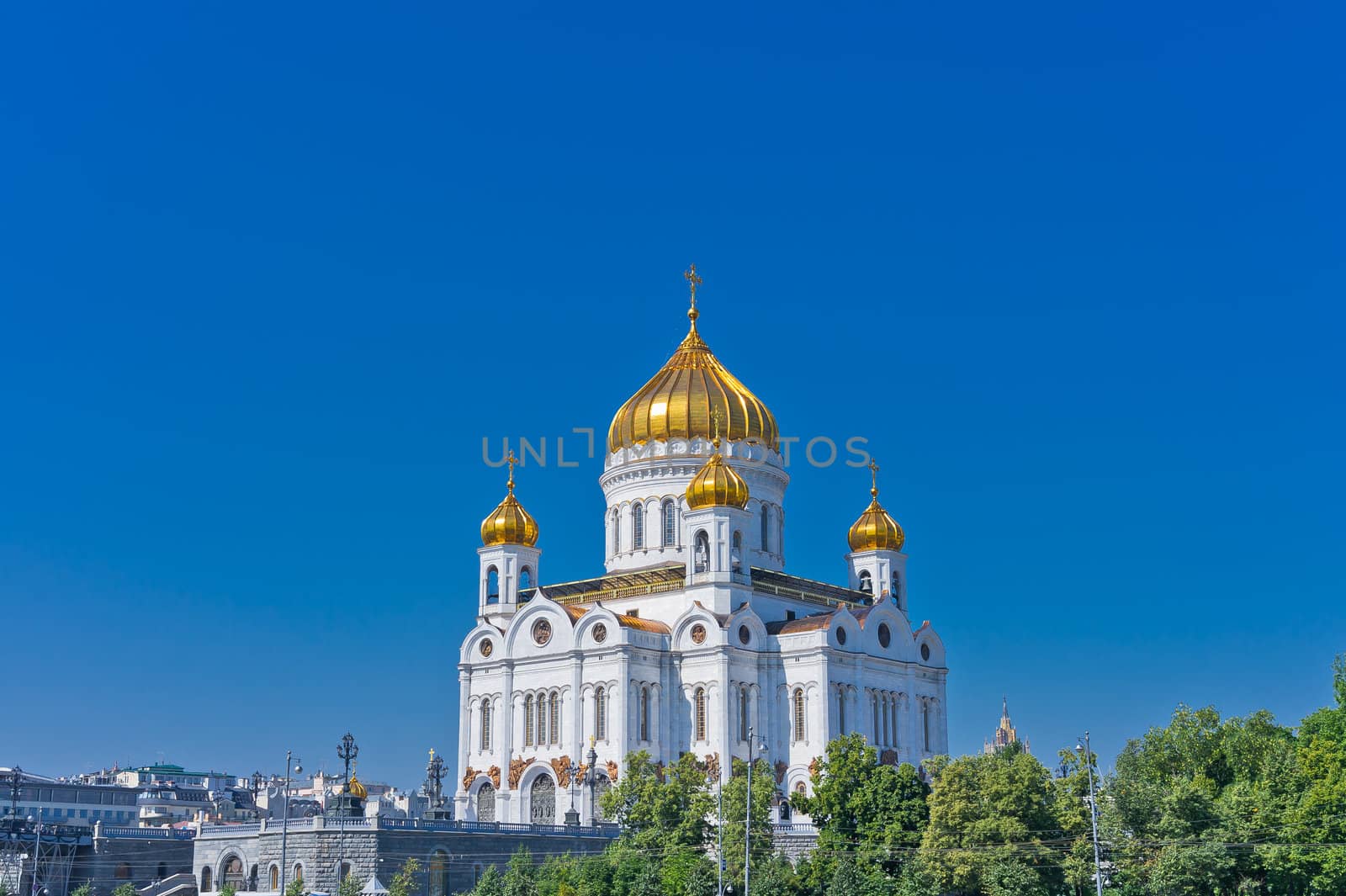 Cathedral of Christ the Savior in Moscow, Russia, Europe