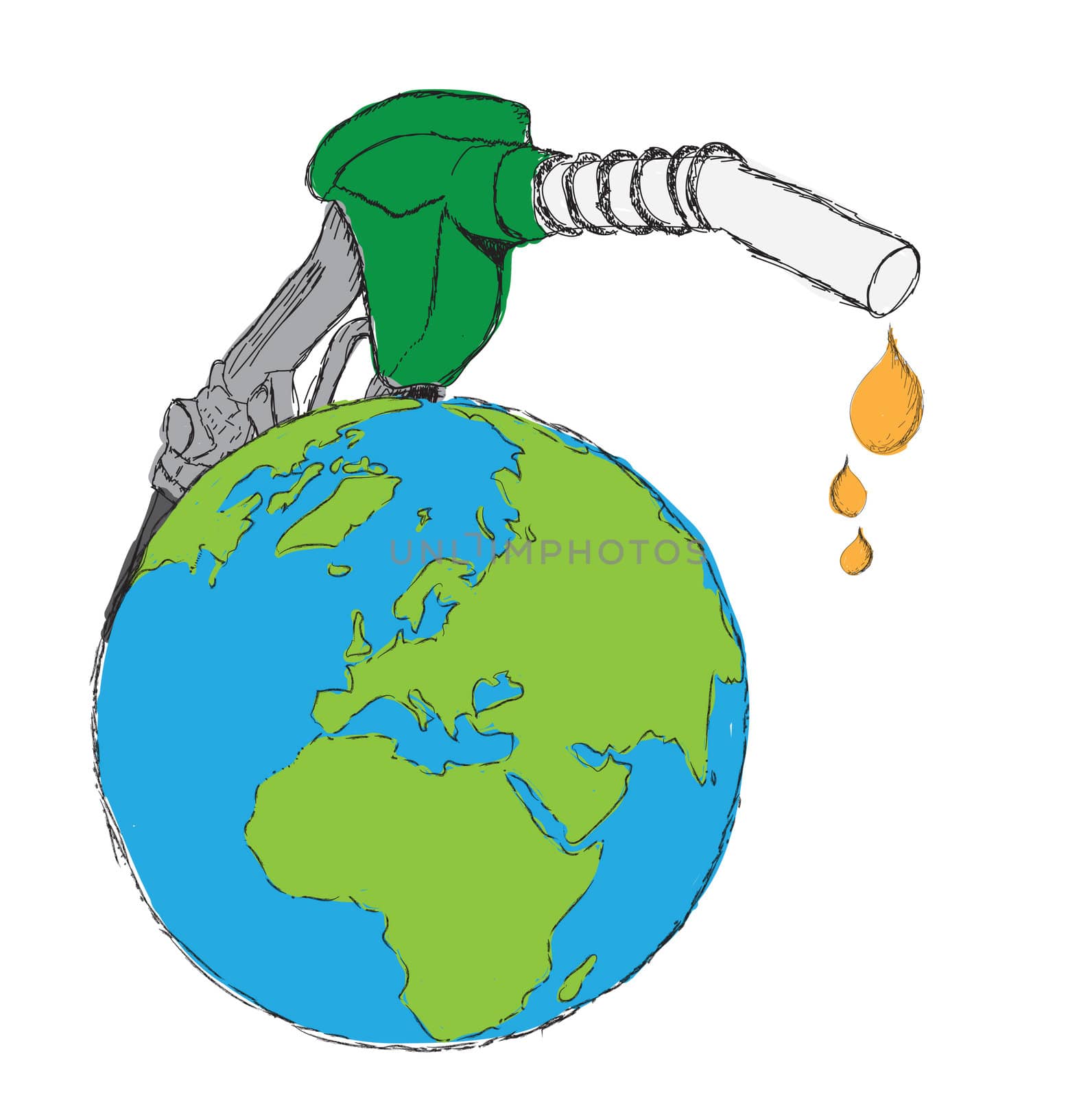 earth as gas pump by rufous