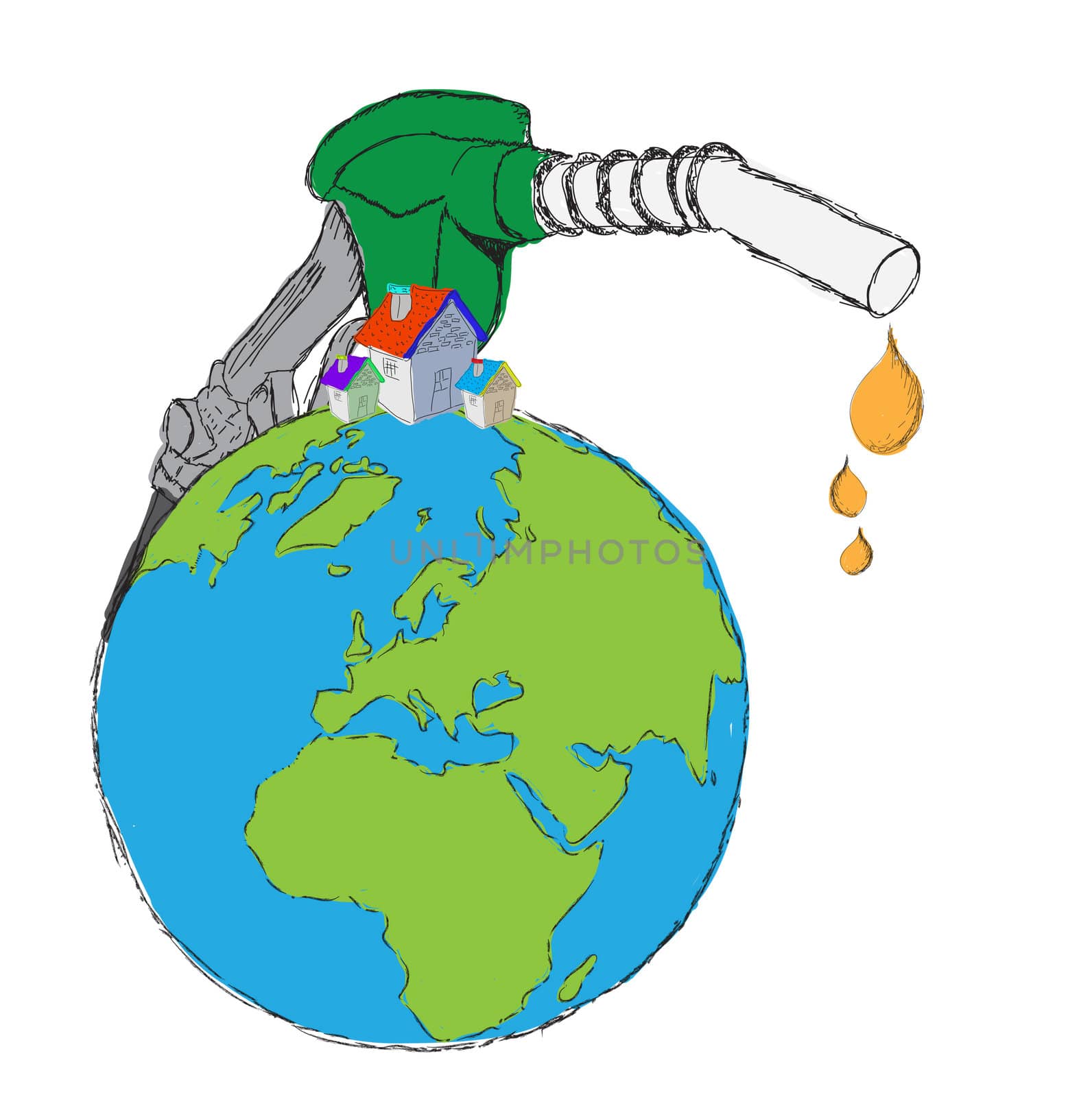 earth as gas pump