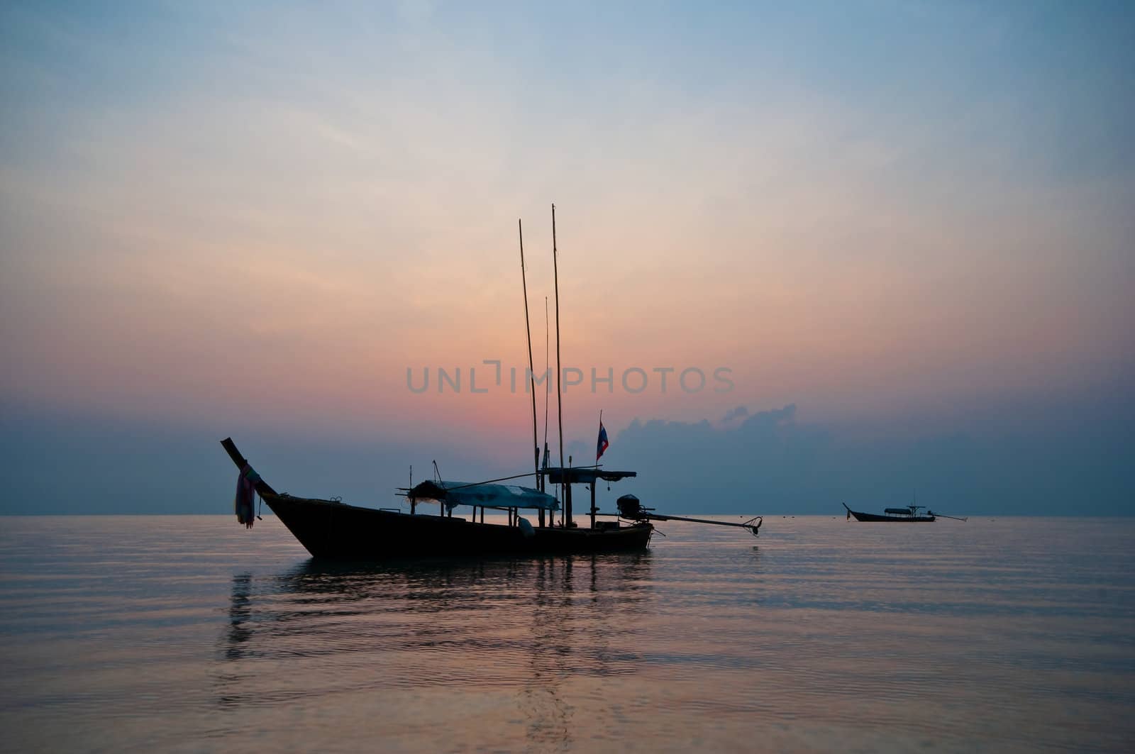 sunrise at Surin island,the southern of Thailand