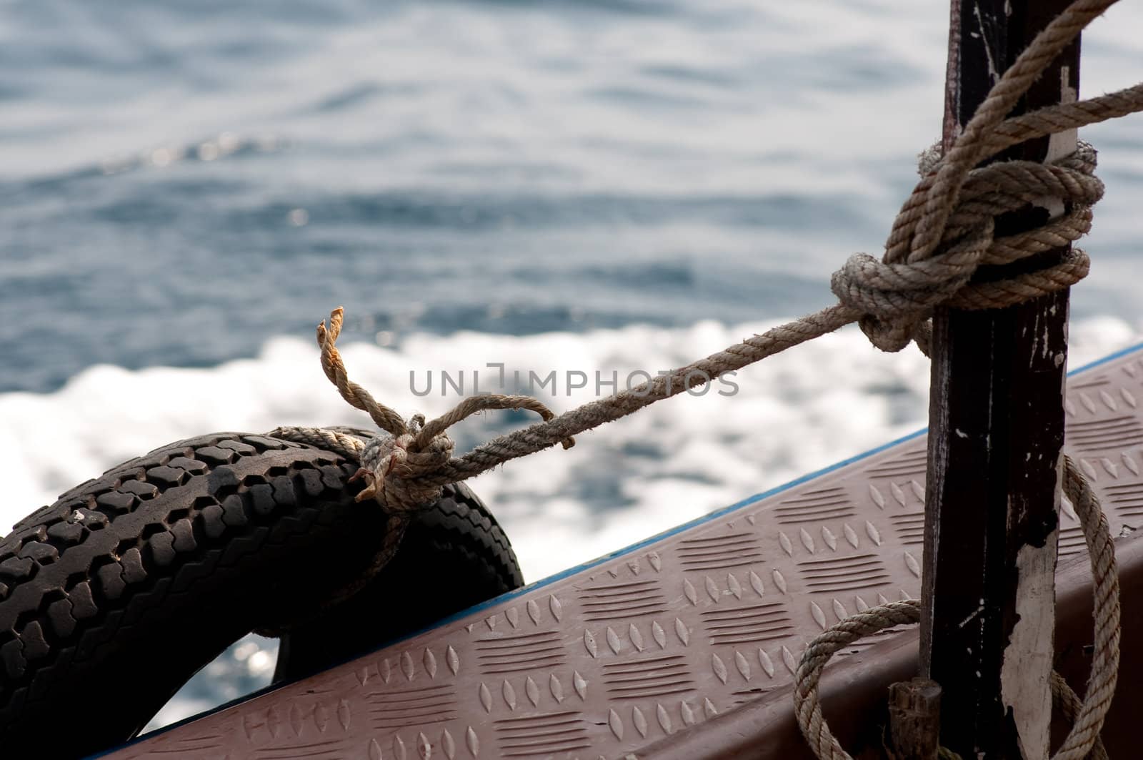 this picture is the ship  bumper