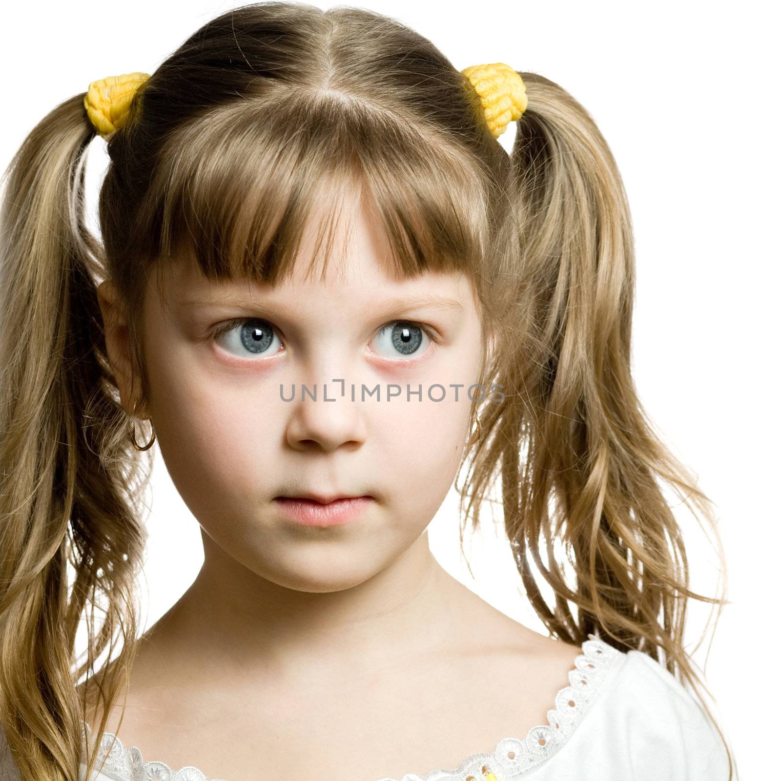 Stock photo: an image of a portrait of a cute girl