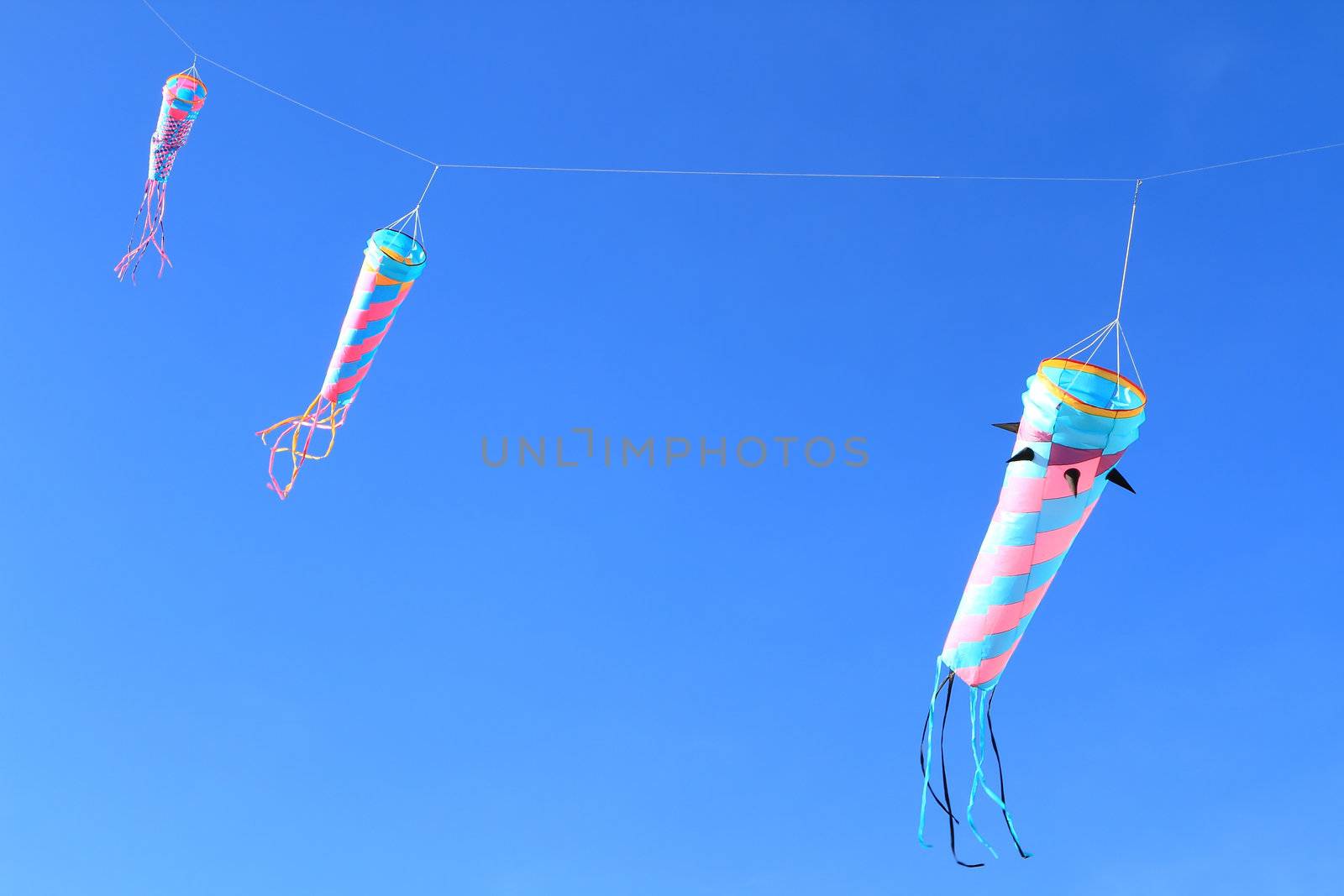 CHA-AM - MARCH 10: Colorful kites in the 12th Thailand Internati by rufous