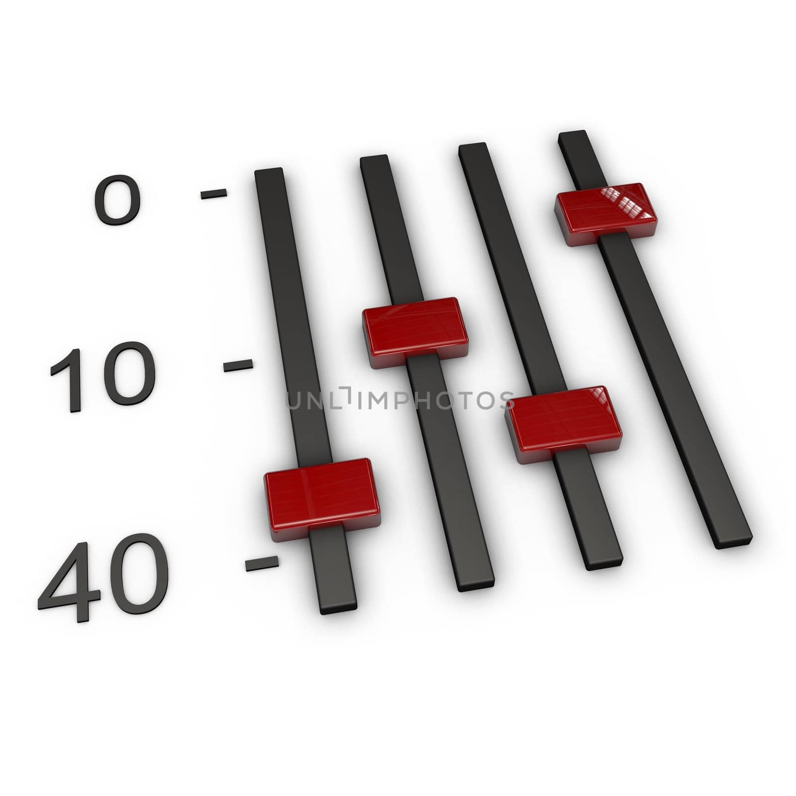 a pictogram to symbolize mastering and sound editing