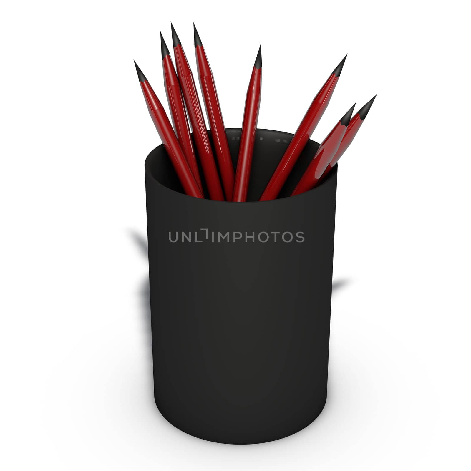 a pictogram of pencils to symbolize graphic design